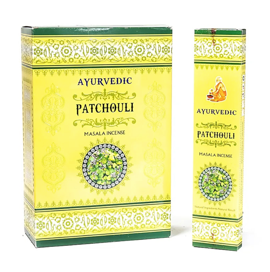 Encens Ayurvédique Premium Masala – Patchouli - univers tibet