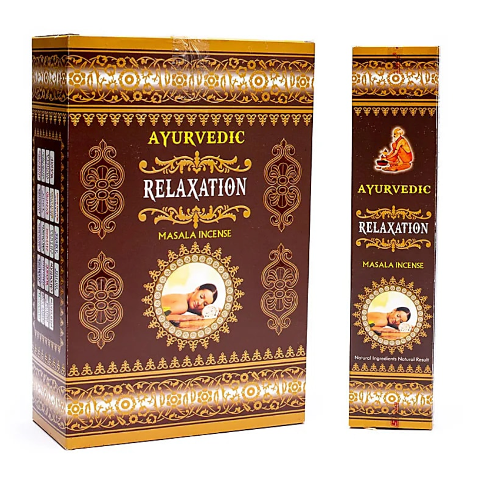 Encens Ayurvédique Premium Masala – Relaxation - univers tibet