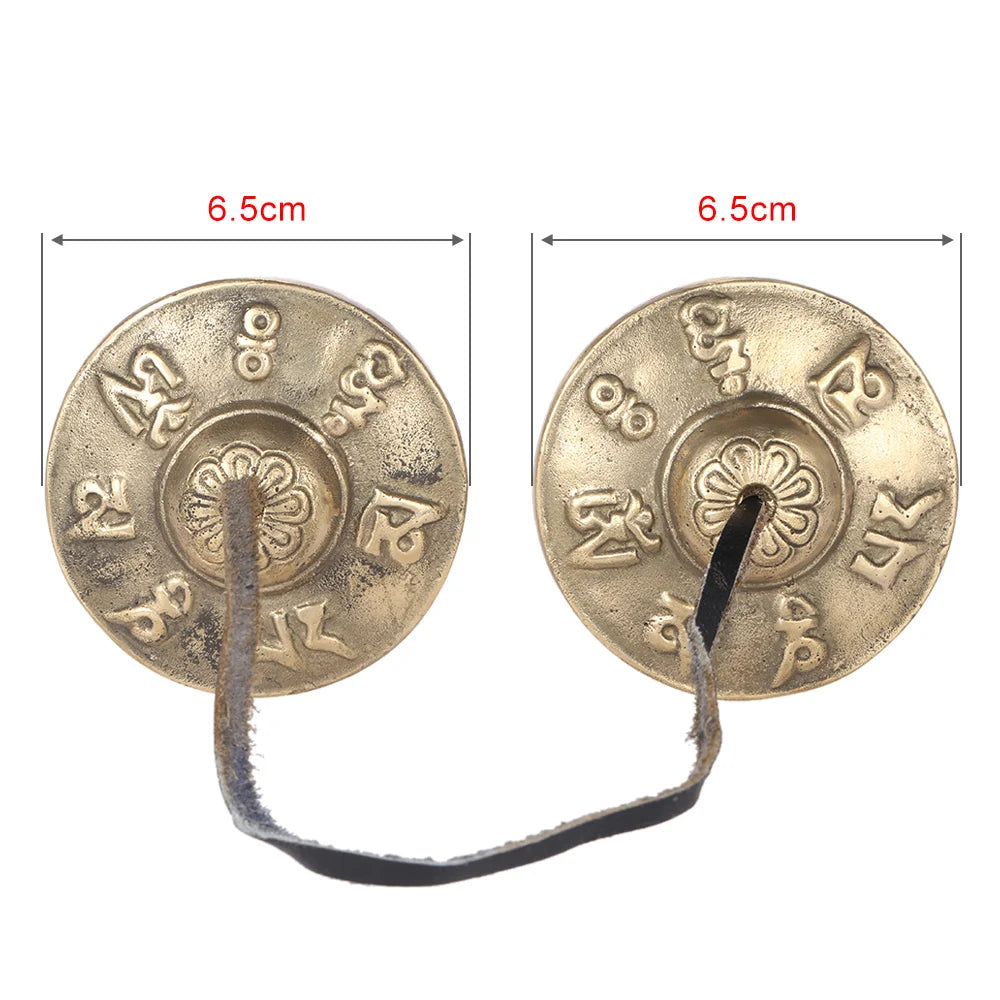 Tingsha Cymbal 7 Chakras and Mantra OMPH