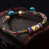 Bracelet Bouddhiste Porte Bonheur 8 Brins