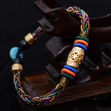 Bracelet Bouddhiste Porte Bonheur 8 Brins
