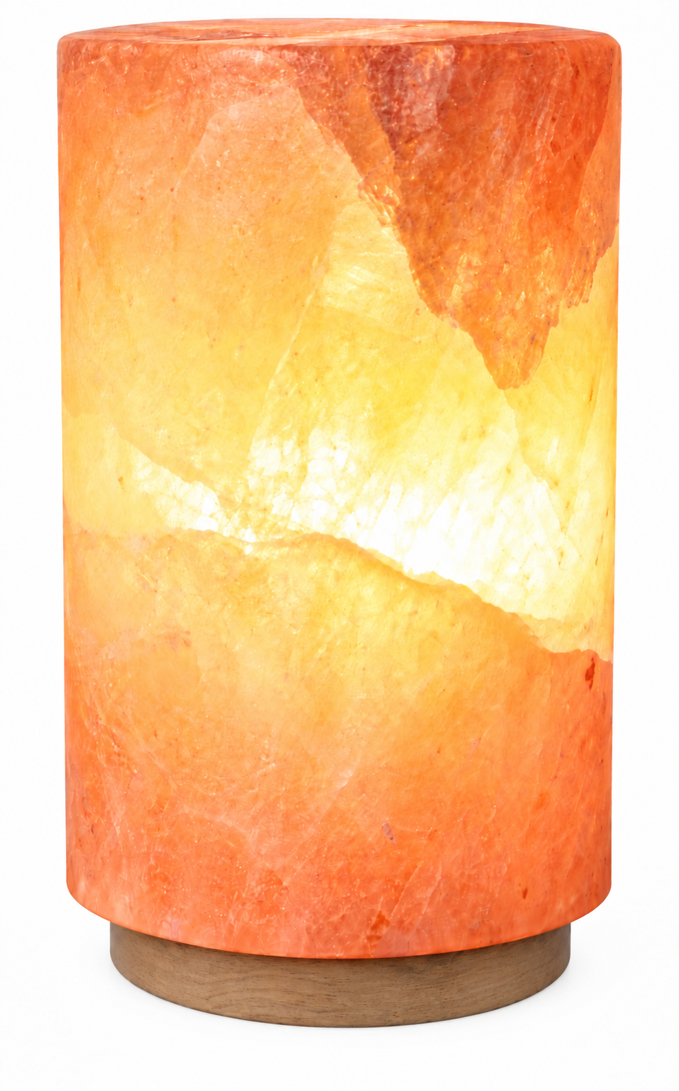Lampe de Sel Cylindrique - 3 kg - univers tibet