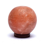 Lampe de Sel Sphère Orange - 4000 gr - LED - Univers Tibet