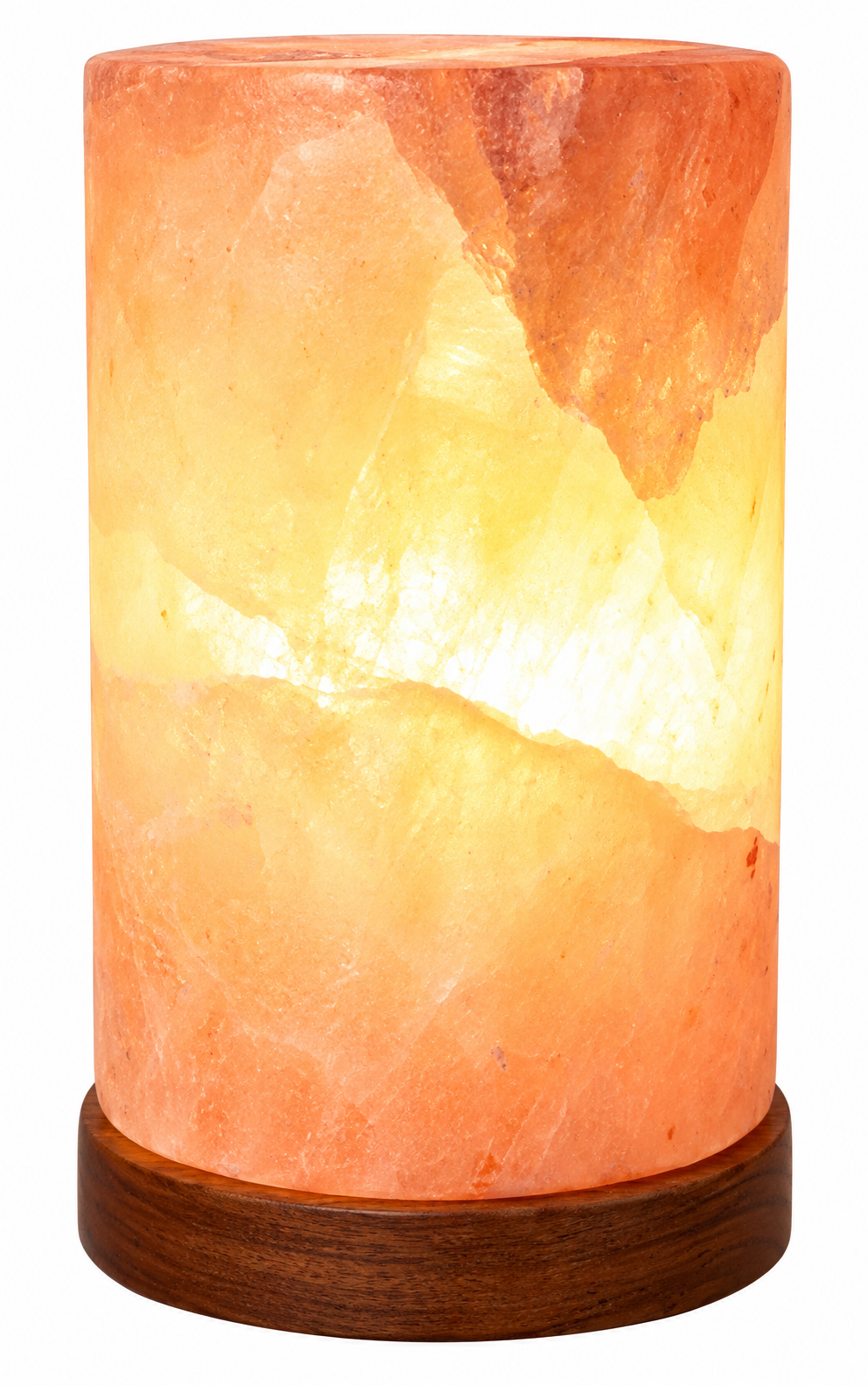 Lampe de Sel Cylindrique - 3 kg - univers tibet