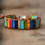 bracelet 7 chakras pierres naturelles- Univers Tibet