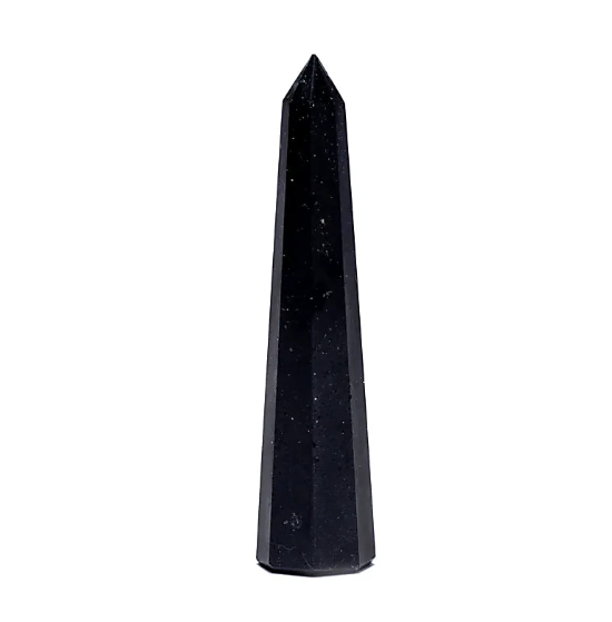 Obsidian-Turmalin-Säule – Schutz, Erdung und energetische Reinigung - Univers ibet
