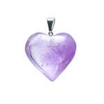 Pendentif Cœur en Améthyste - Univers TIbet
