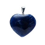 Pendentif Coeur en Sodalite - Univers TIbet