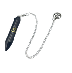Pendule Om Sagesse Obsidienne - Equilibre, Protection et Guidance - Univers TIbet