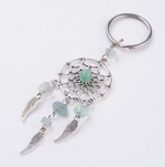 Porte-Clés Attrape Rêves Aventurine - univers tibet