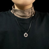 Pendentif Om Mani Padme Hum en Argent 925