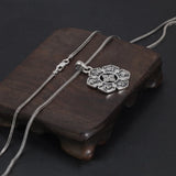 Pendentif Mantra Om en Argent 925