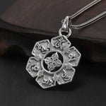 Pendentif Mantra Om en Argent 925