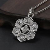 Pendentif Mantra Om en Argent 925
