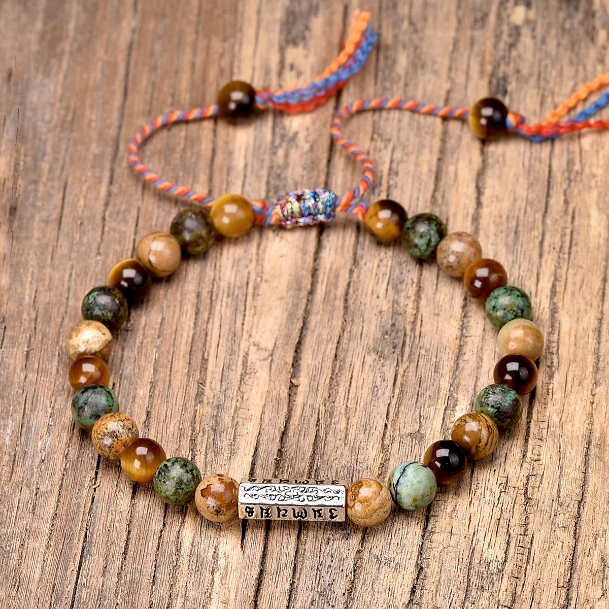 Mantra-Armband - Tigerauge