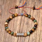Mantra-Armband - Tigerauge