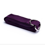 Sangle de Yoga en Coton - Aubergine - Univers Tibet