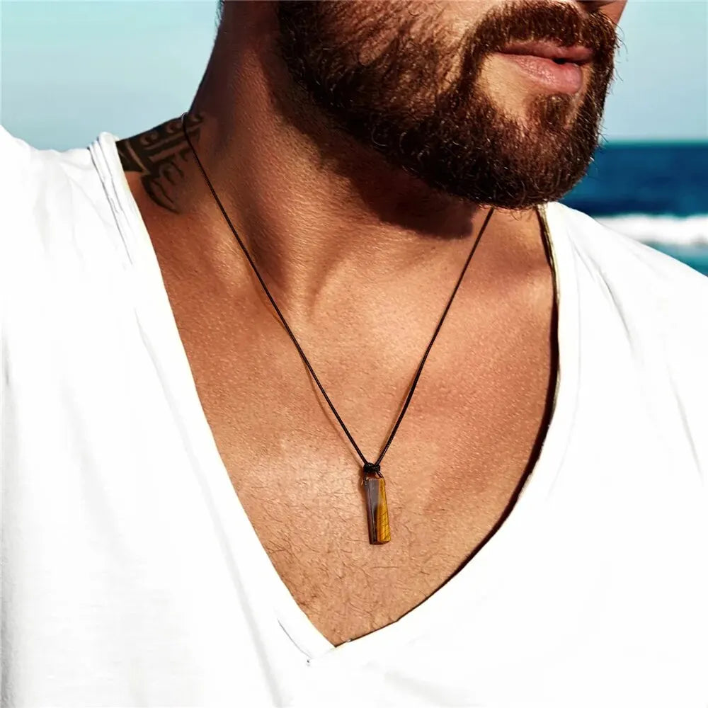 Collier Géométrique Améthyste