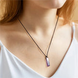 Collier Géométrique Améthyste