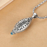 Mantra Prayer Wheel Pendant