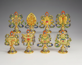 Set Sacré des 8 Symboles Auspicieux Tibétains - Univers Tibet