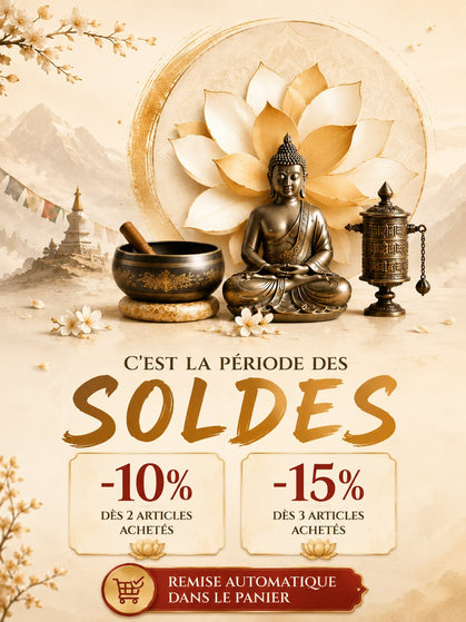 Soldes : 10% pour 2 articles achetés, -15% à partir de 3 articles achetés