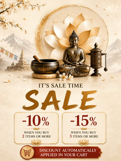 Sale : 10% when you buy 2 items, 15% when you buy 3 items or more