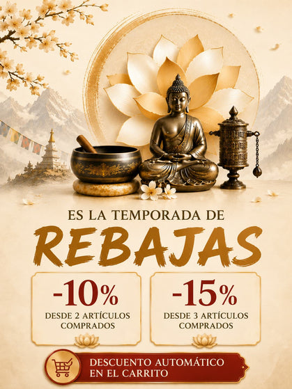 Rebajas : 10% por 2 articulos comprados, 15% desde 3 articulos comprados