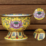 Eight Auspicious Signs Offering Bowl