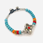 Bracelet Tibétain Fleur Sacrée Bénédiction