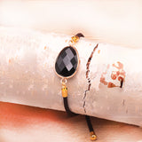 Joy &amp; Love Bracelet - Faceted Strawberry Quartz 