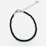 Bracelet Bouclier Énergétique – Obsidienne Facettée - Univers TIbet