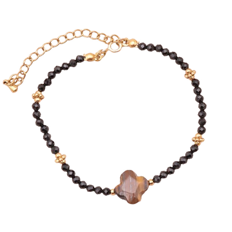 Armband - Solaris, Tigerauge und Onyx - Tibetwelt