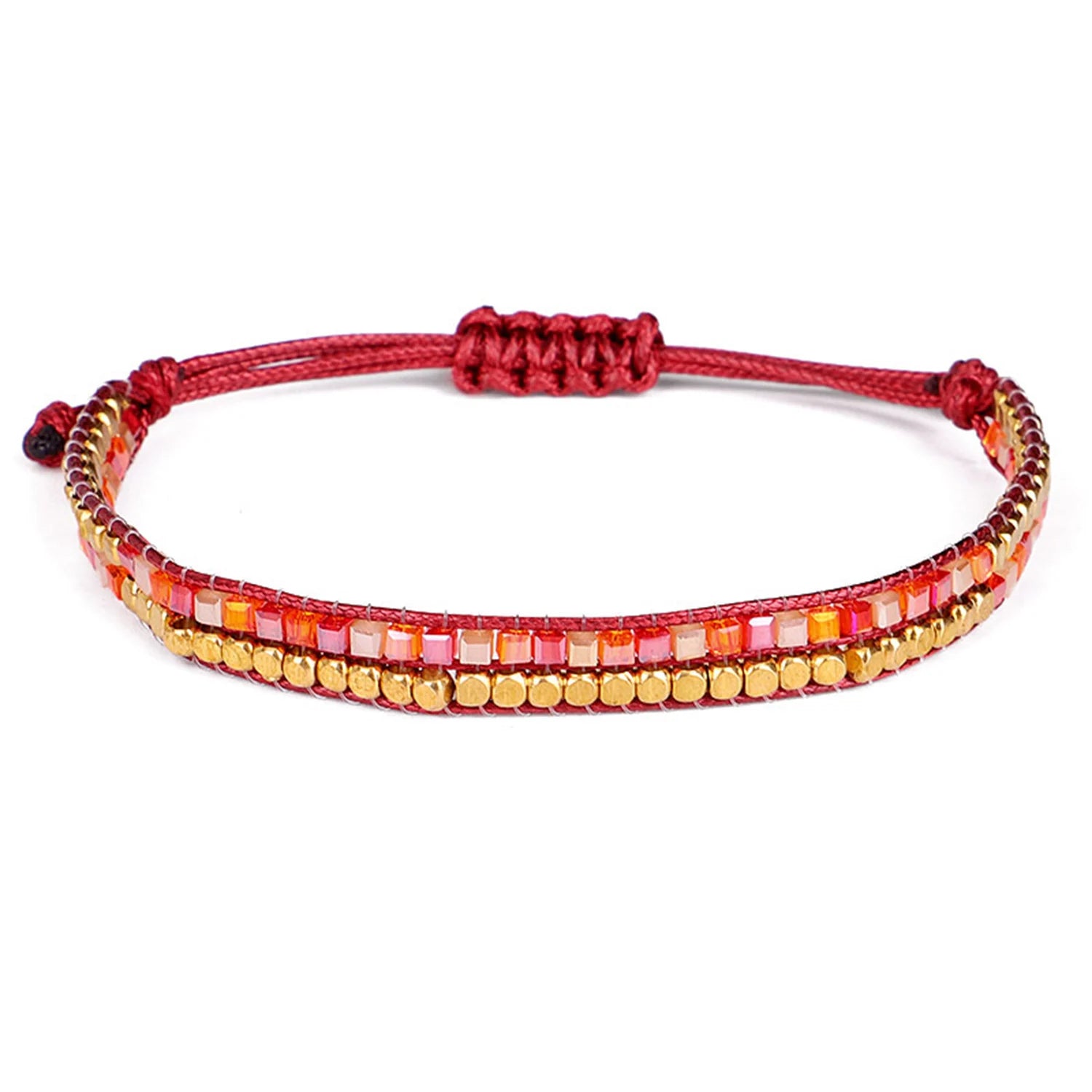 bracelet tibétain protection cristal et cuivre - univers tibet