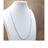 sterling silver 925 chain, palm tree-shaped pendant - Tibetan