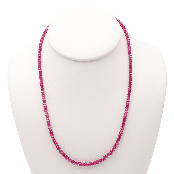 Collier Éclat de Passion en Rubis – 74,5 cts - univers tibet