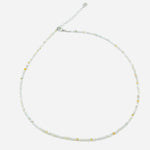 Collier Onde Pacifique – Amazonite Naturelle Facettée - Univers Tibet