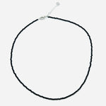 Collier "Bouclier Noir" – Obsidienne Naturelle Facettée - Univers TIbet