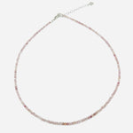 Collier Douce Harmonie – Quartz Fraise Facetté - Univers TIbet