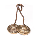 Tibetan meditation cymbals - Om Mani Padme Hum - Universal Tibet