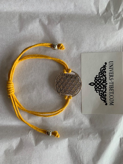 Flower of Life Woven Bracelets