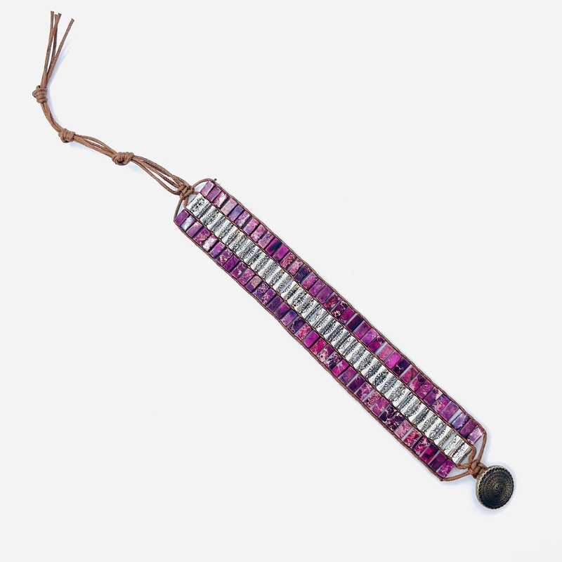 Bracelet Energie Jaspe Rouge