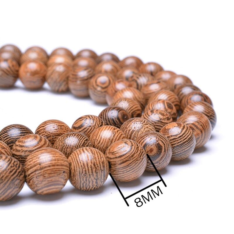 mala tibetano de madera - Mundo Tibet
