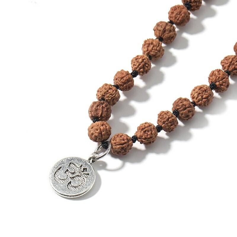 mala tibetano de rudraksha - Mundo Tibet