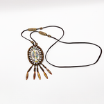 Pendentif Médaillon Mandala Émaillé Népalais