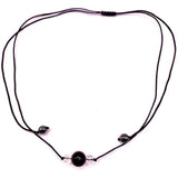 pendentif-obsidienne-et-hematite - Univers Tibet