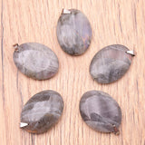 Pendentif Auralis - Labradorite violette naturelle