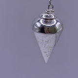 Black Agate Om Pendulum