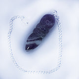 Pendule Egyptien en Améthyste Naturelle