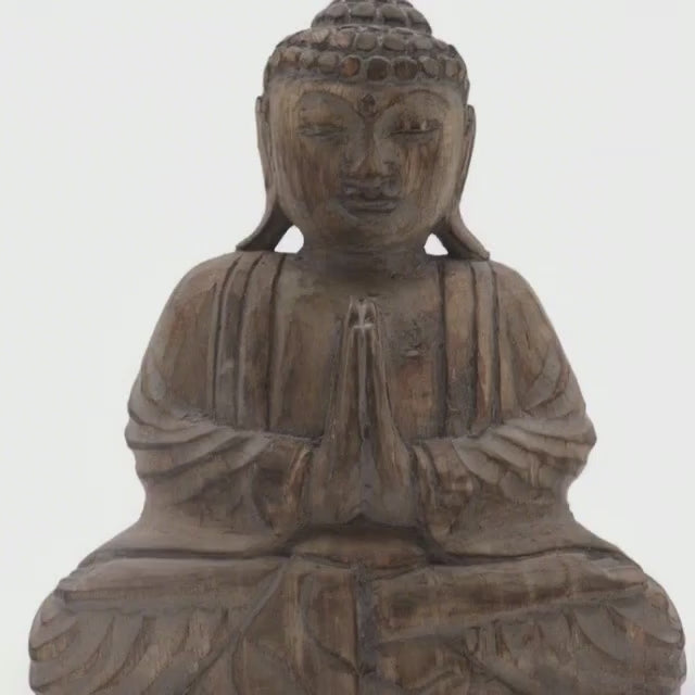 Bouddha en Bois